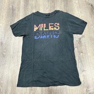 Retroband Los Angeles Tshirt Men's Large Grahpic miUSA Miles Davis Jazz Tshirt